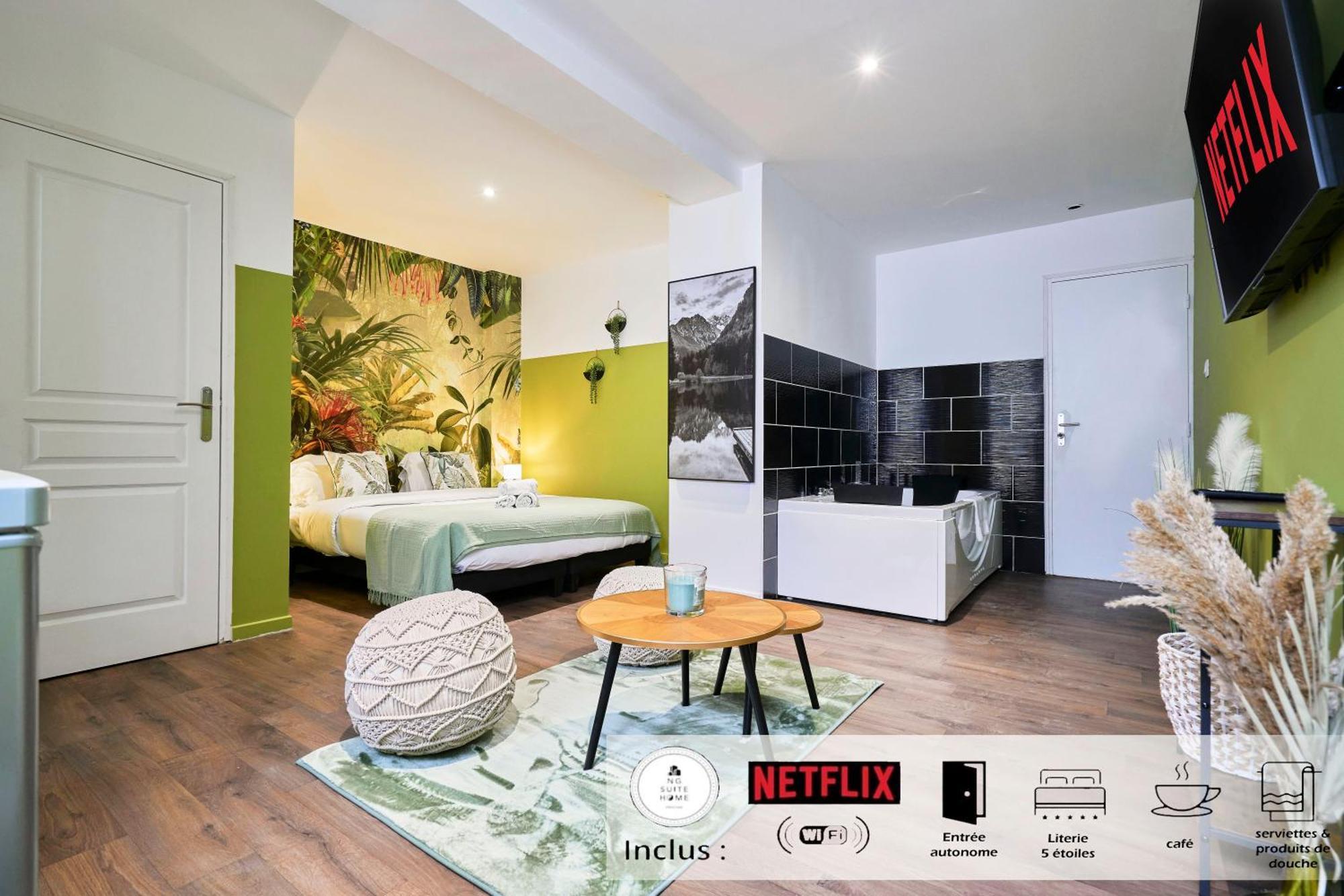 Ng Prestige - Lille L Trichon - Balneo - Netflix - Wifi Roubaix